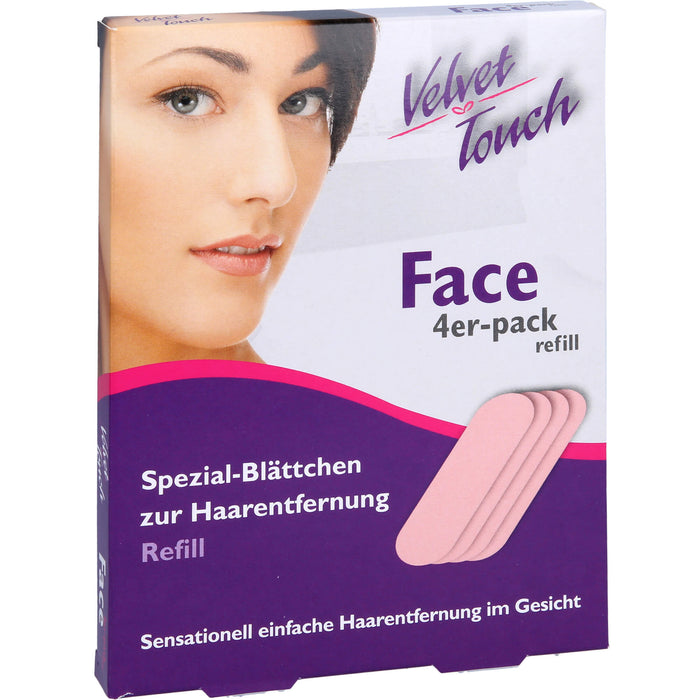 Velvet Touch Face Nachfüllset 4 Stück, 1 pc Paquet