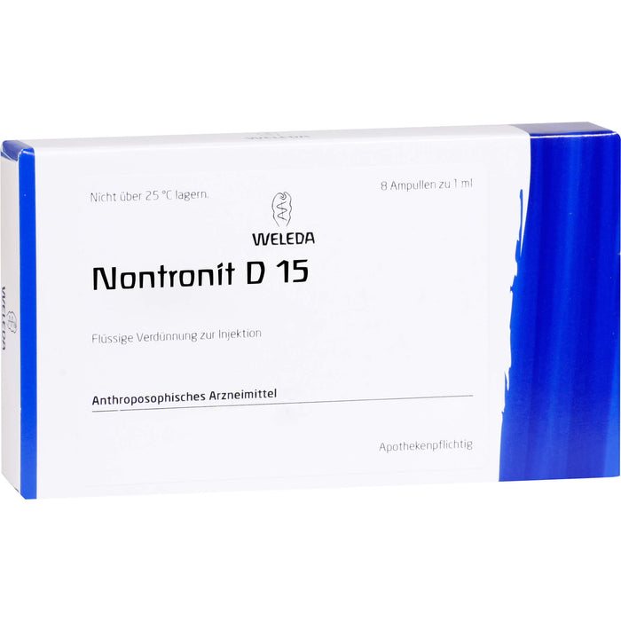 Nontronit D15 Weleda Amp., 8X1 ml AMP