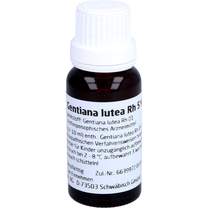 Gentiana lutea RH Presssaft 5% Weleda Dil., 20 ml MIS