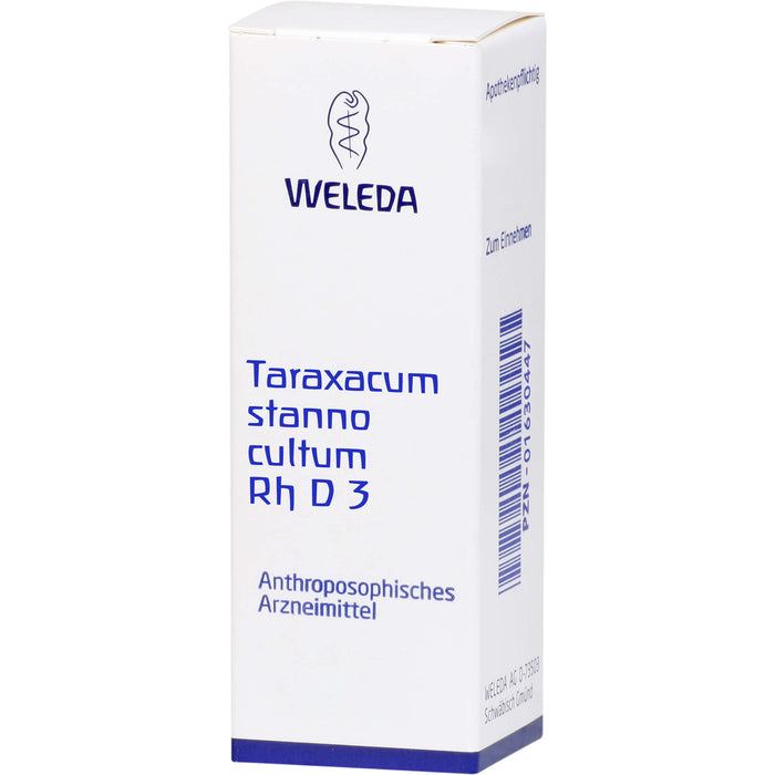 Taraxacum stanno cultum Rh D3 Weleda Dil., 20 ml DIL