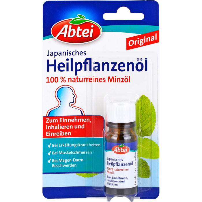 Abtei Original Japanisches Heilpflanzenöl, 10 ml Etheric oil