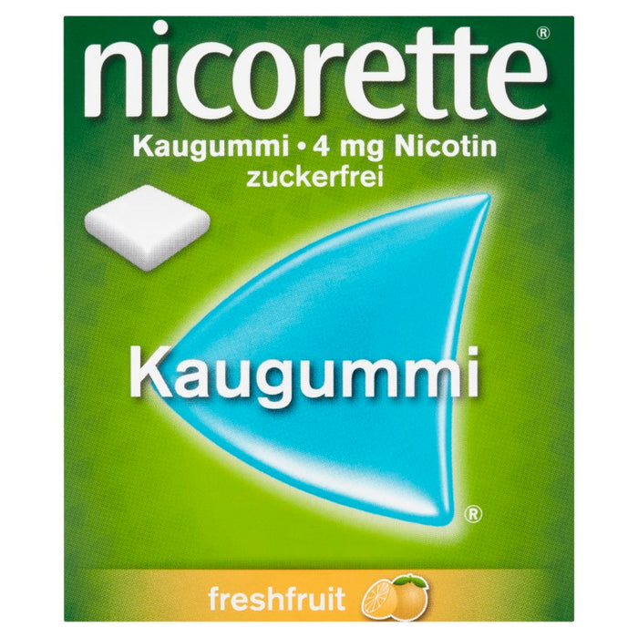 nicorette Kaugummi 4 mg Nicotin zuckerfrei freshfruit, 105 pc Gomme à mâcher