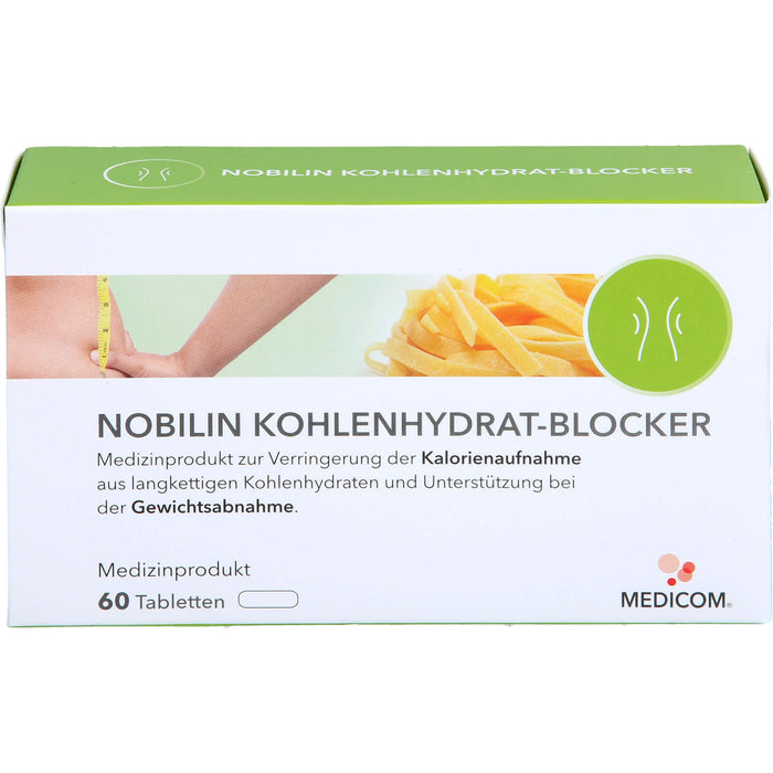 PhaSeo NOBILIN Kohlenhydrat-Blocker Tabletten, 60 pcs. Tablets