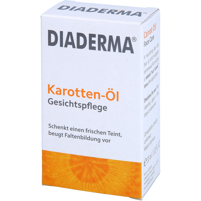 DIADERMA Karotten-Öl Gesichtspflege, 30 ml Oil