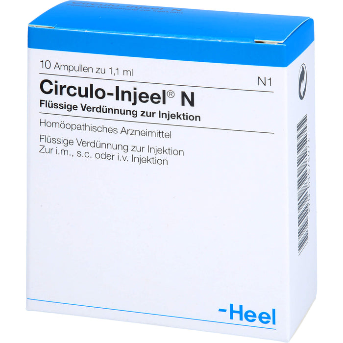 Circulo-Injeel N flüssige Verdünnung, 10 pcs. Ampoules