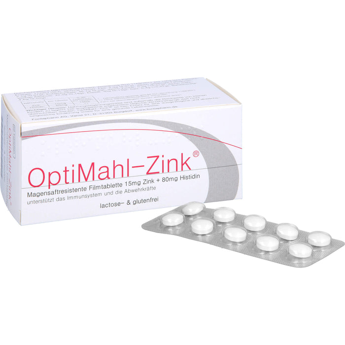 Optimahl Zink 15mg, 50 St TAB