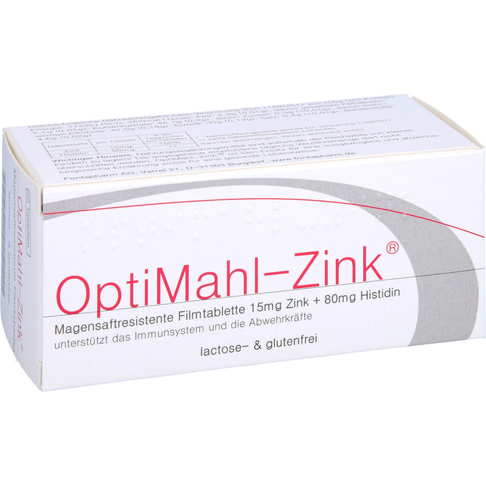 Optimahl Zink 15mg, 50 St TAB