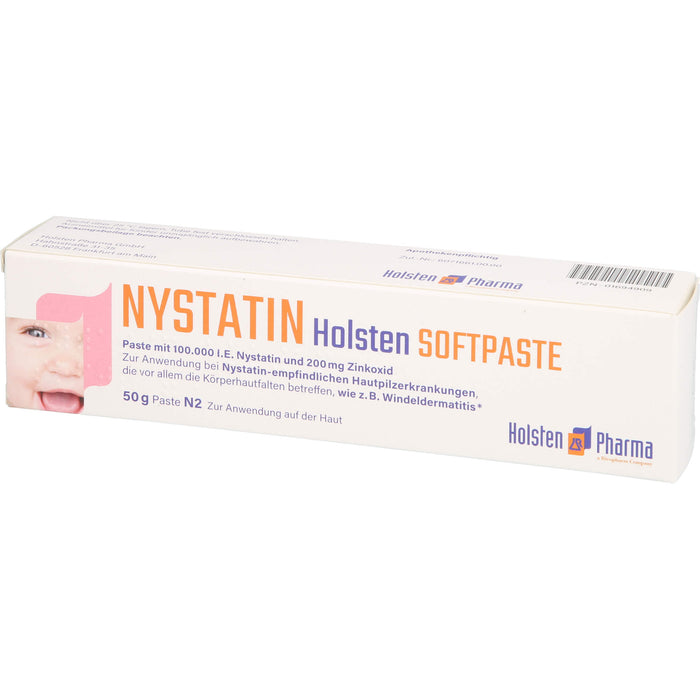 Nystatin Holsten Softpaste Antimykotikum, 50 g Crème