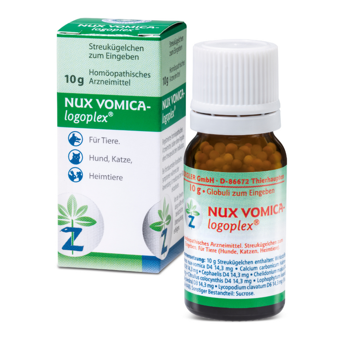 ZIEGLER Nux vomica logoplex Globuli, 10 g Globules