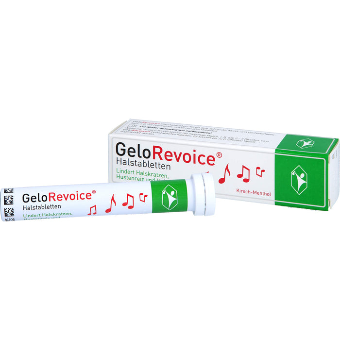 GeloRevoice Halstabletten Kirsch-Menthol, 20 St. Tabletten