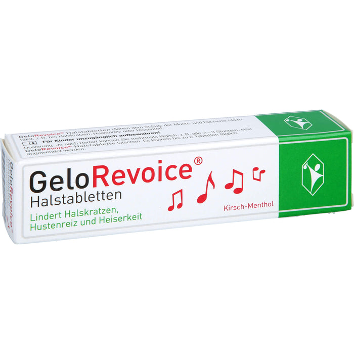 GeloRevoice Halstabletten Kirsch-Menthol, 20 St. Tabletten