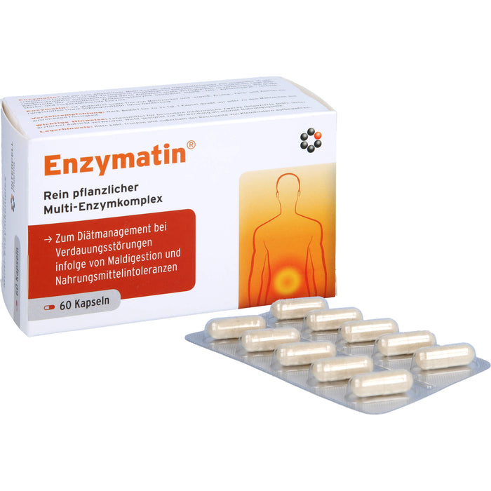 Enzymatin Multi-Enzymkomplex Kapseln, 60 pc Capsules