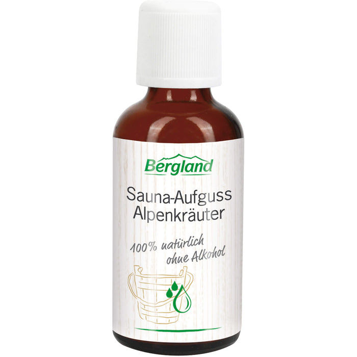 Sauna-Aufguss Alpenkräuter, 50 ml KON