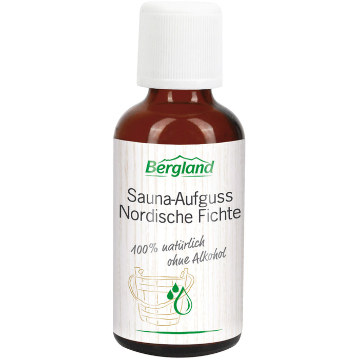 Bergland Sauna-Aufguss Nordische Fichte, 50 ml Concentré