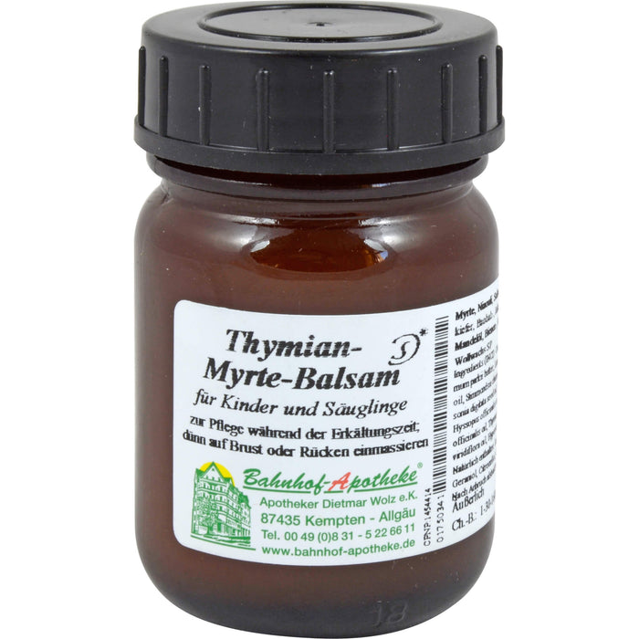 Thymian-Myrte-Balsam für Kinder und Säuglinge, 50 ml Crème