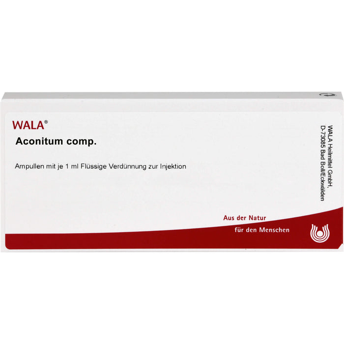 WALA Aconitum comp. Ampullen, 10 pcs. Ampoules