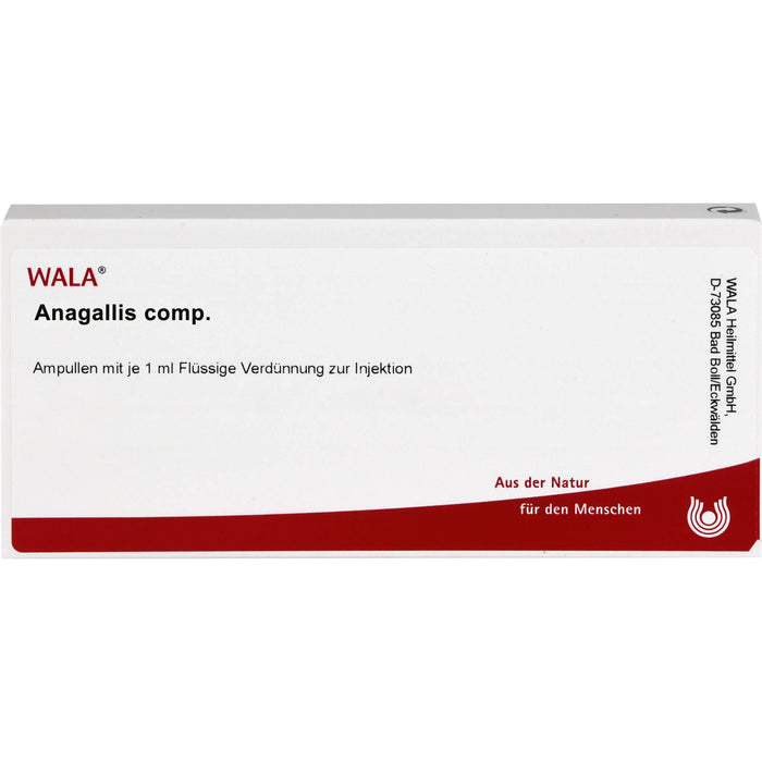 Anagallis comp. Wala Ampullen, 10X1 ml AMP