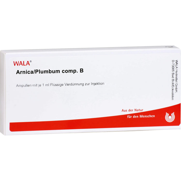 Arnica/Plumbum comp. B Wala Ampullen, 10X1 ml AMP