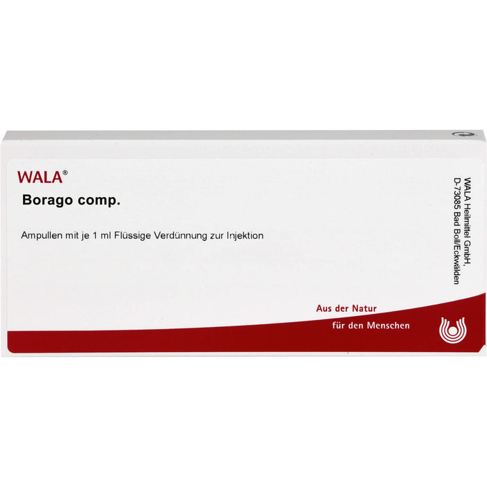 Borago comp. Wala Ampullen, 10X1 ml AMP