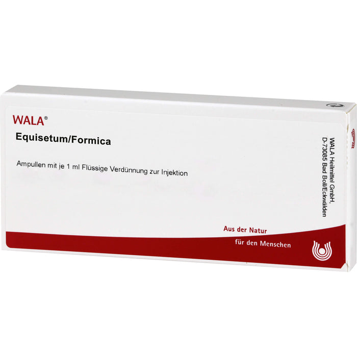 Equisetum/Formica Wala Ampullen, 10X1 ml AMP