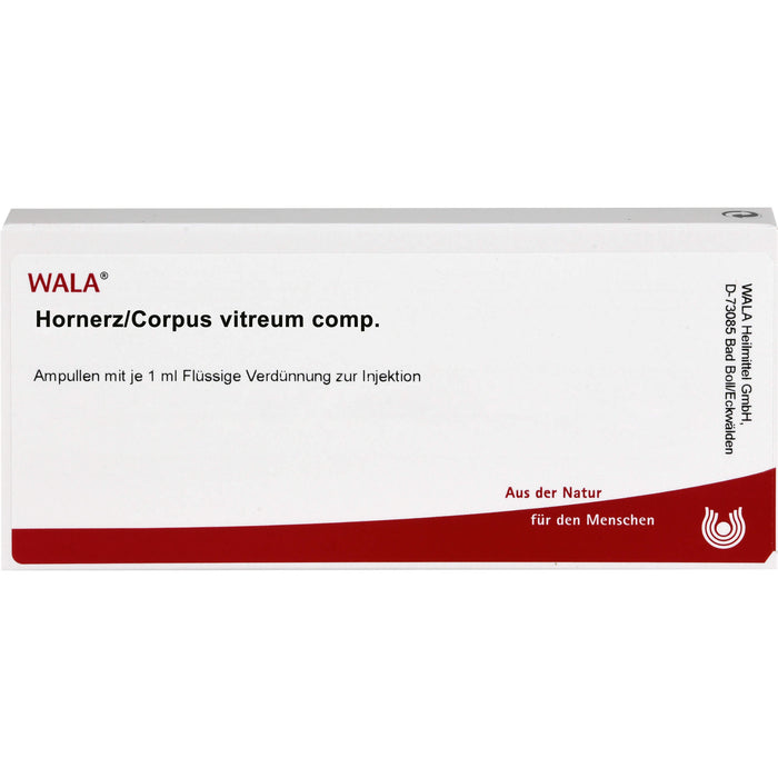 WALA Hornerz/Corpus vitreum comp. Ampullen, 10 pc Ampoules