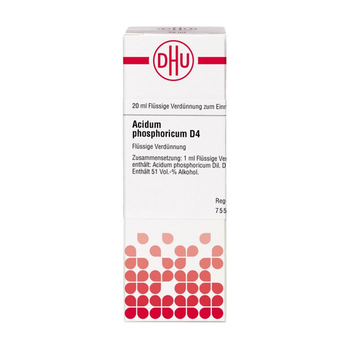 DHU Acidum phosphoricum D4 Dilution, 20 ml Lösung