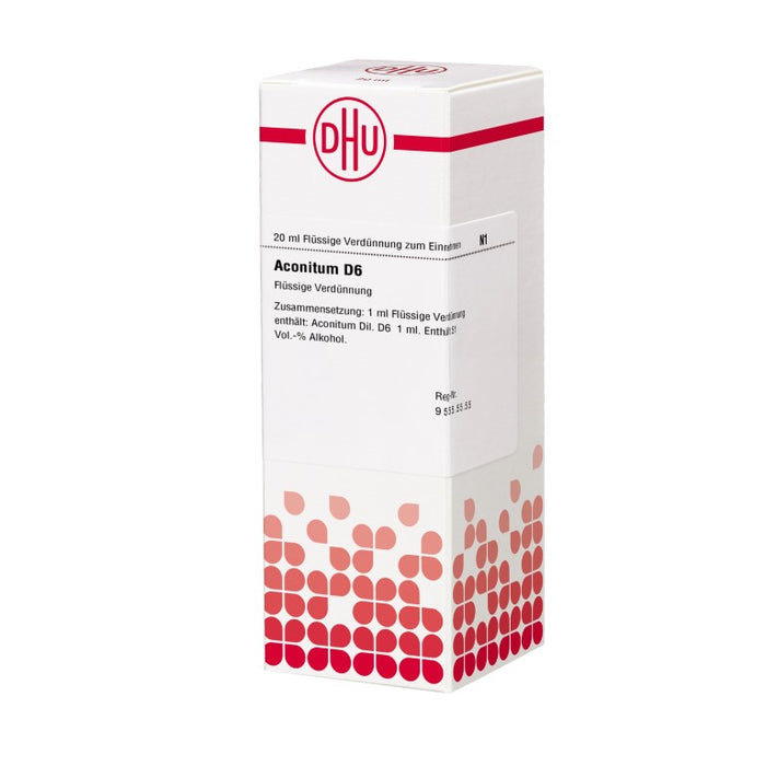 DHU Aconitum D6 Dilution, 20 ml Lösung