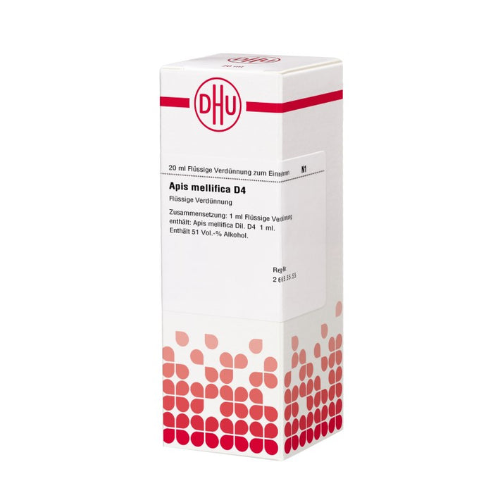 DHU Apis mellifica D4 Dilution, 20 ml Lösung