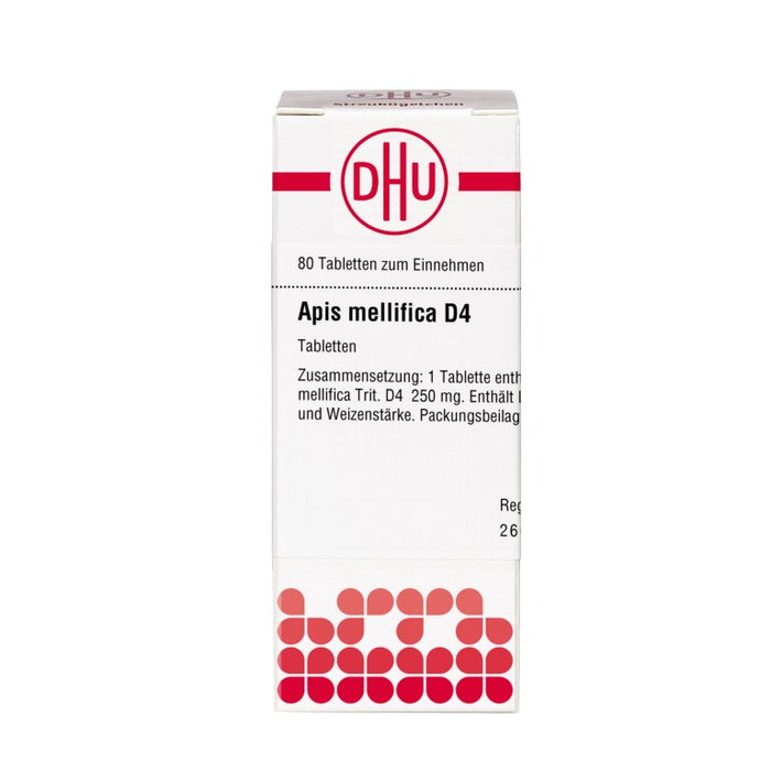 DHU Apis mellifica D4 Tabletten, 80 pc Tablettes