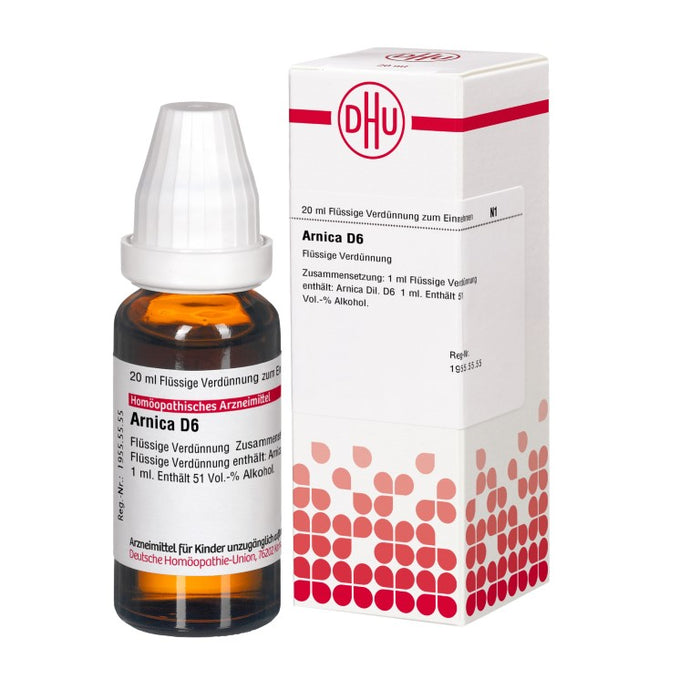 DHU Arnica D6 Dilution, 20 ml Lösung