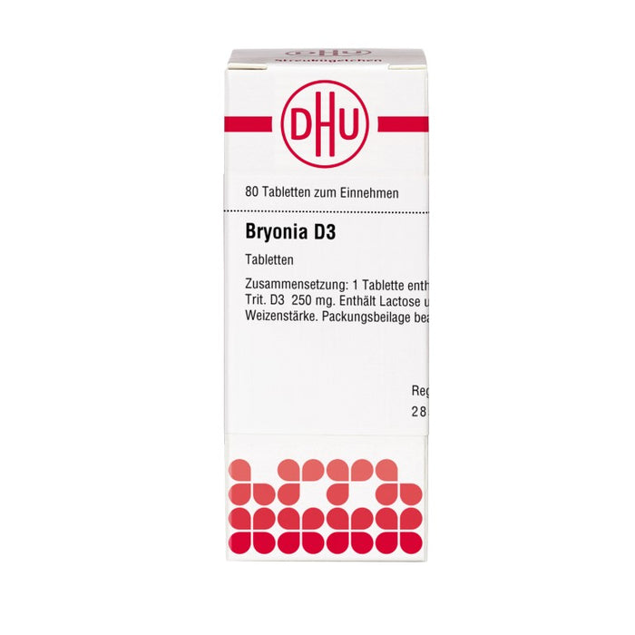 DHU Bryonia D3 Tabletten, 80 pcs. Tablets