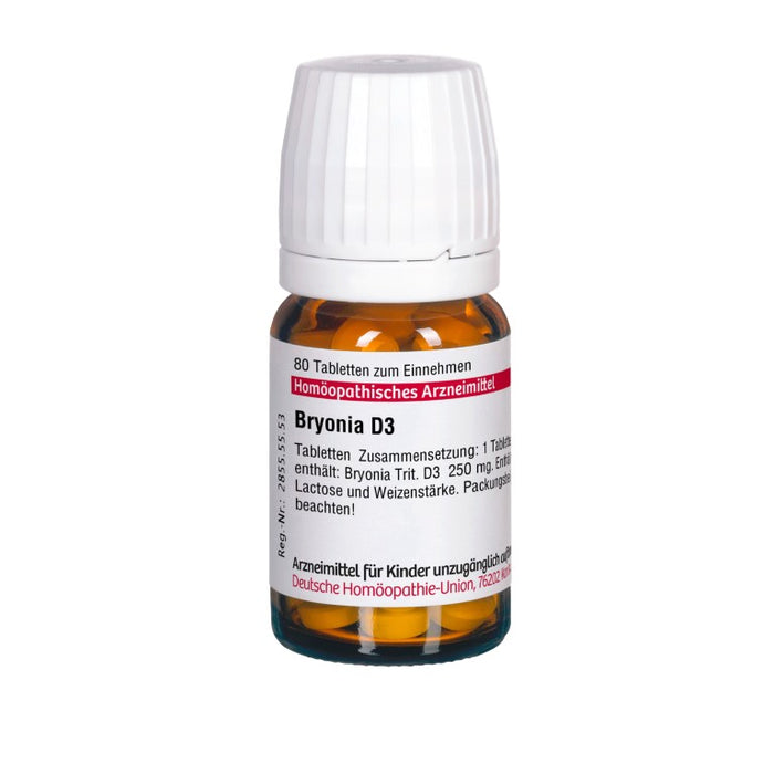 Bryonia D3 DHU Tabletten, 80 St. Tabletten