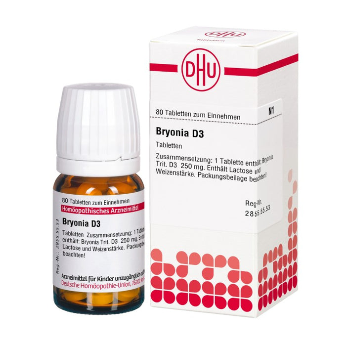 DHU Bryonia D3 Tabletten, 80 pcs. Tablets