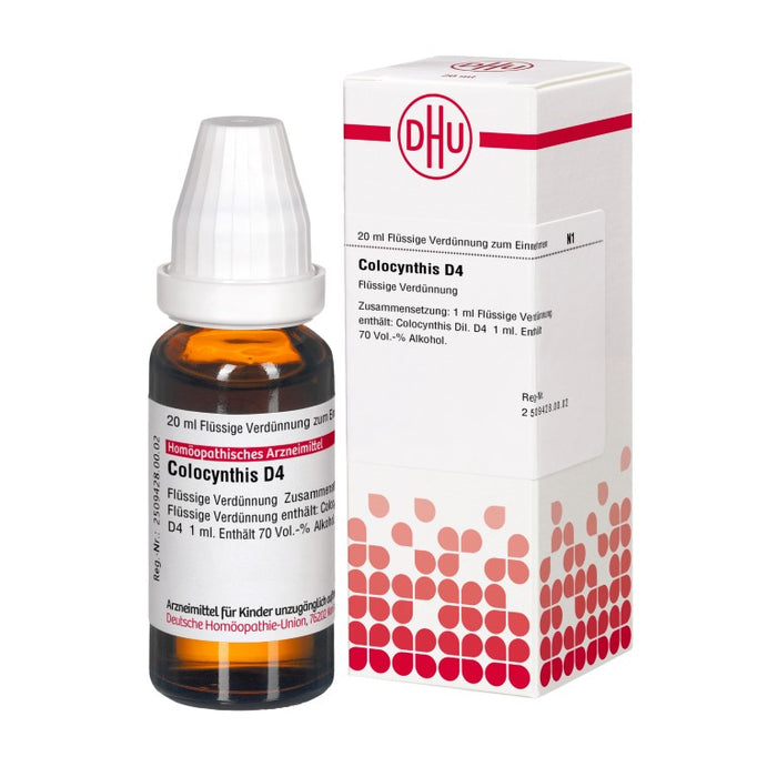 DHU Colocynthis D4 Dilution, 20 ml Lösung