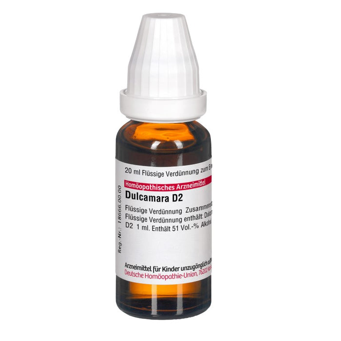 DHU Dulcamara D2 Dilution, 20 ml Lösung