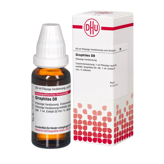 DHU Graphites D8 Dilution, 20 ml Lösung