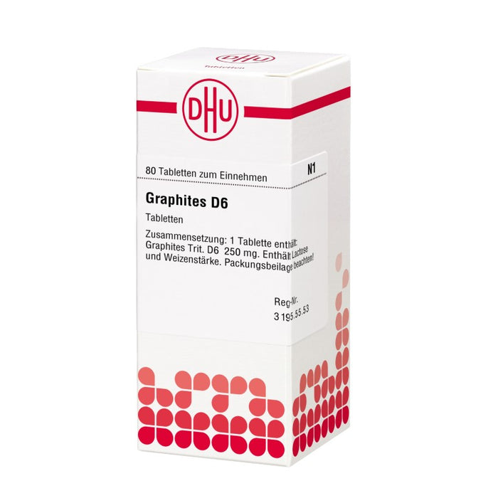 DHU Graphites D6 Tabletten, 80 pcs. Tablets