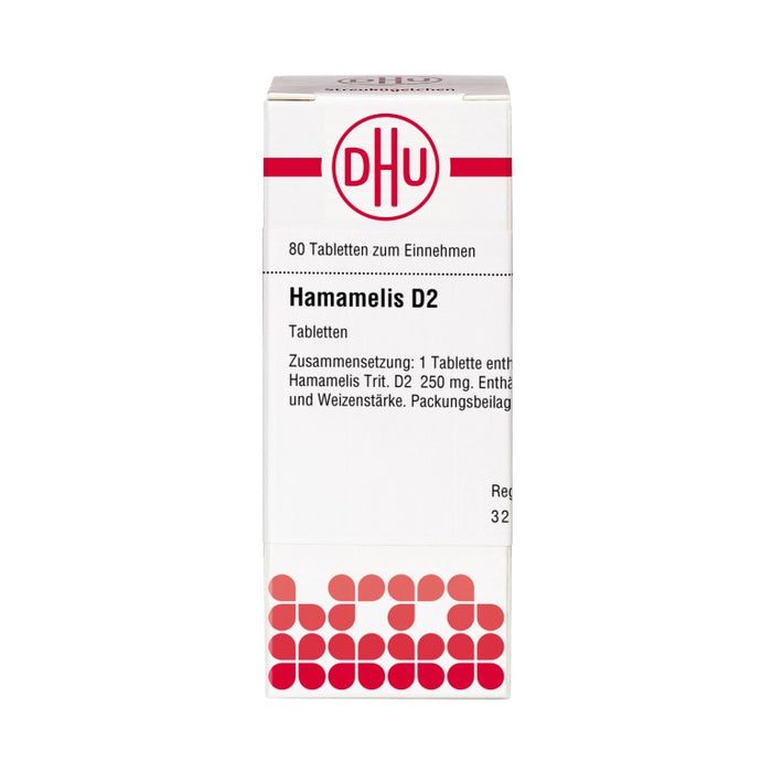 DHU Hamamelis D2 Tabletten, 80 St. Tabletten