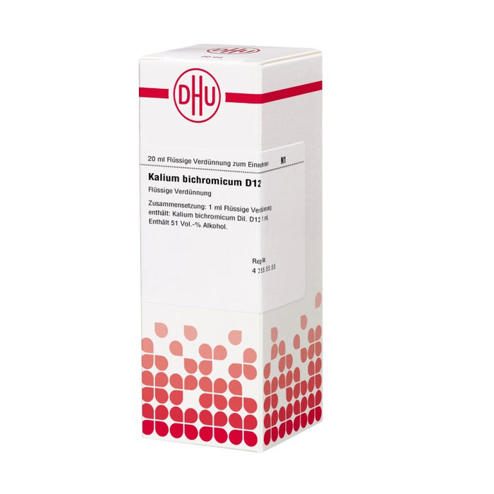 DHU Kalium bichromicum D12 Dilution, 20 ml Lösung