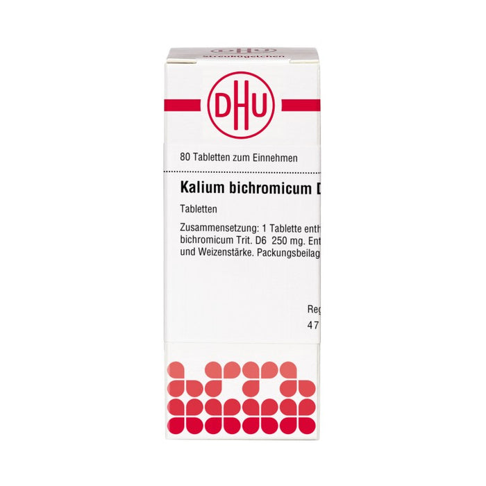 DHU Kalium bichromicum D6 Tabletten, 80 pc Tablettes