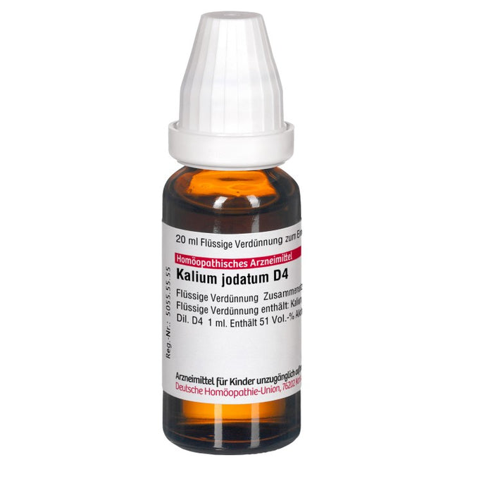 DHU Kalium jodatum D4 Dilution, 20 ml Lösung