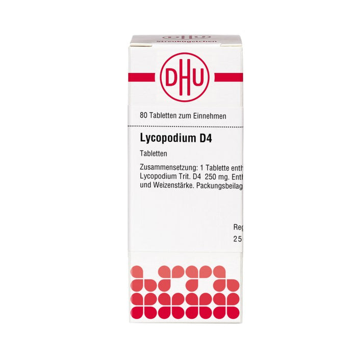 DHU Lycopodium D4 Tabletten, 80 pcs. Tablets