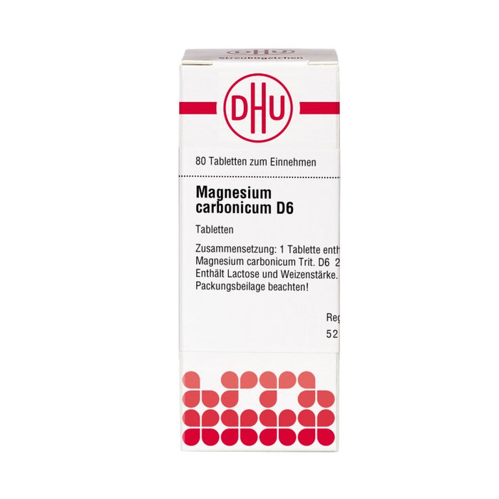 DHU Magnesium carbonicum D6 Tabletten, 80 St. Tabletten