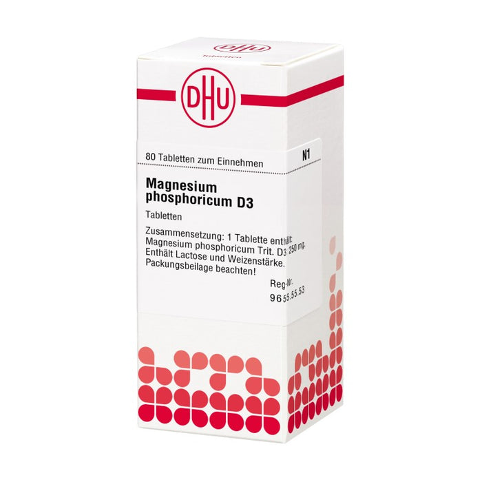 DHU Magnesium phosphoricum D3 Tabletten, 80 pcs. Tablets