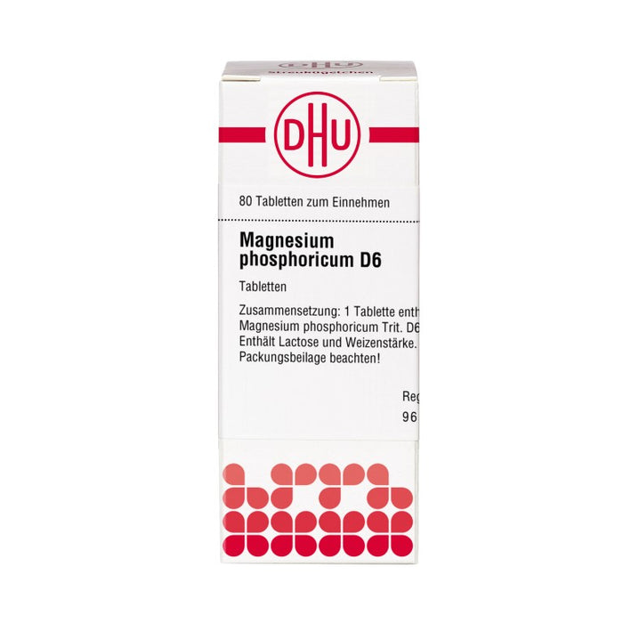 DHU Magnesium phosphoricum D6 Tabletten, 80 St. Tabletten