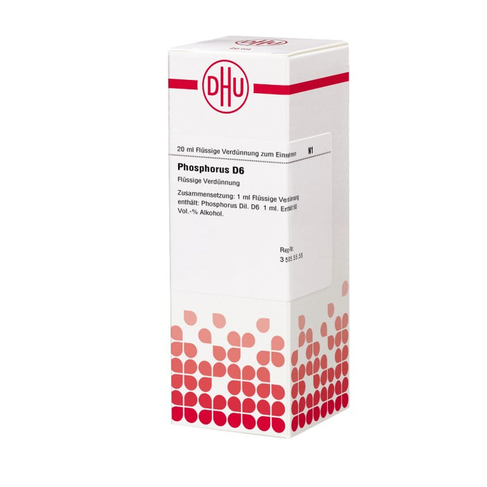 DHU Phosphorus D6 Dilution, 20 ml Lösung