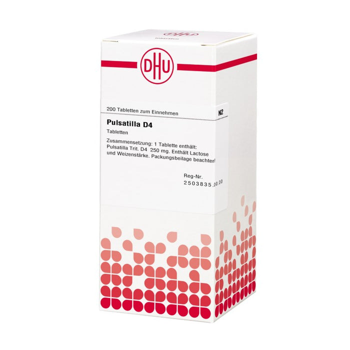 DHU Pulsatilla D4 Tabletten, 200 St. Tabletten