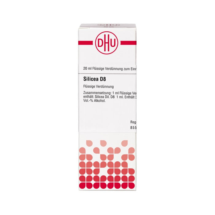 DHU Silicea D8 Dilution, 20 ml Lösung