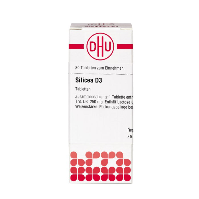 DHU Silicea D3 Tabletten, 80 St. Tabletten