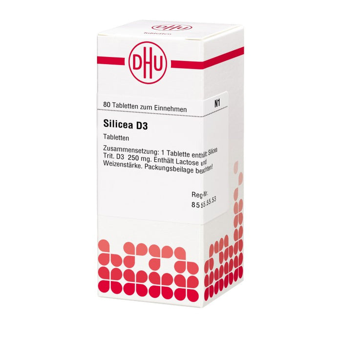 DHU Silicea D3 Tabletten, 80 pc Tablettes